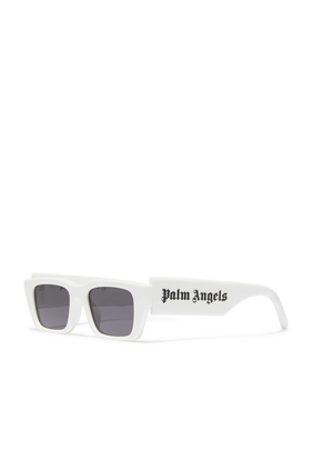 Rectangle Logo Sunglasses